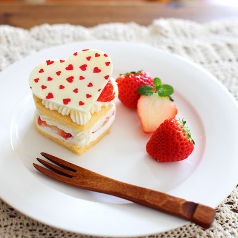 みんなが作ってる スポンジケーキ ハートのレシピ クックパッド 簡単おいしいみんなのレシピが354万品