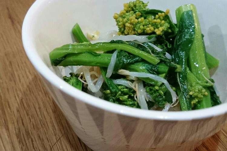和え し 菜の花 から の