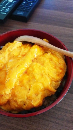 ランチに☆簡単5分 納豆たまご丼☆