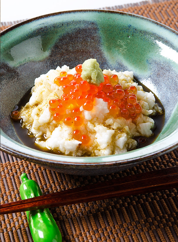 長芋おろしといくらの海苔ドレッシングかけ by 久世福商店 【クックパッド】 簡単おいしいみんなのレシピが350万品