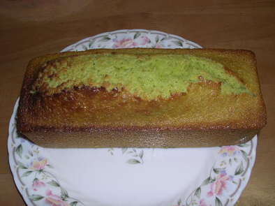 グリンピースケーキの写真