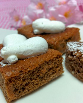 超ふわ!HMで簡単ふんわりチョコケーキ♪