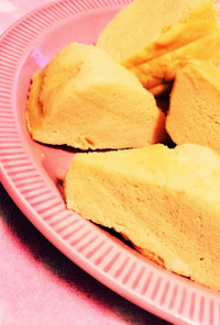 糖質制限◆主食に、しっとりレンジ蒸しパン
