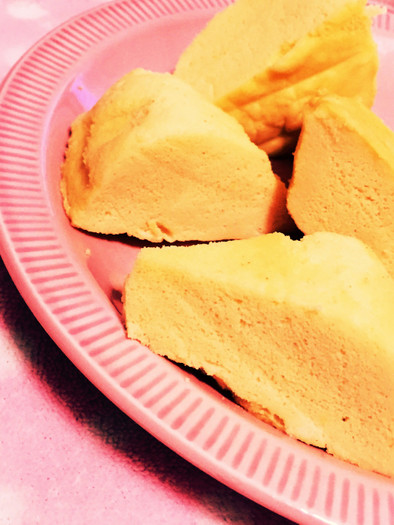 糖質制限◆主食に、しっとりレンジ蒸しパンの写真