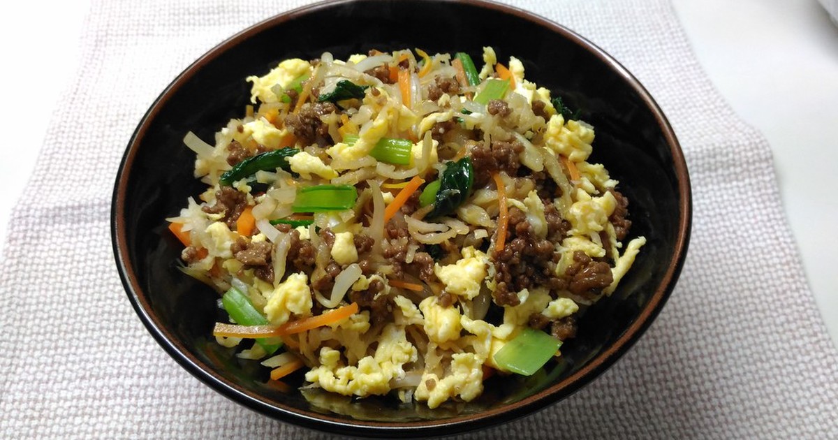 子供も大好き 野菜たっぷりビビンバ丼 レシピ 作り方 By 横浜市 クックパッド 簡単おいしいみんなのレシピが359万品