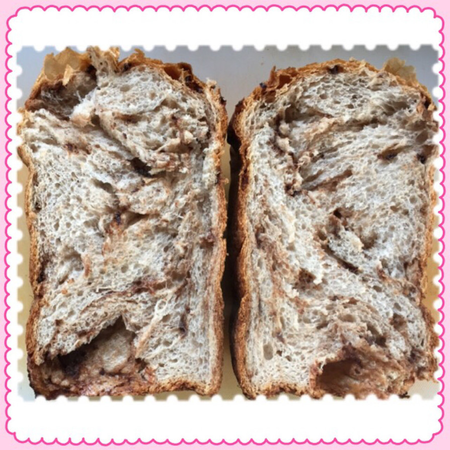 チョコマーブルのパンの画像