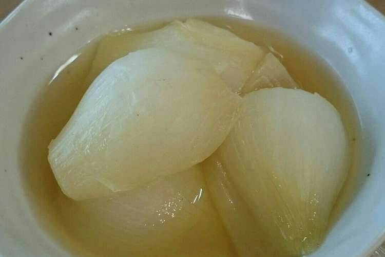 新玉ねぎのコンソメ煮 レシピ 作り方 By Miwmiw67 クックパッド 簡単おいしいみんなのレシピが353万品