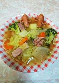ポトフ風♥野菜☆春雨コンソメスープ