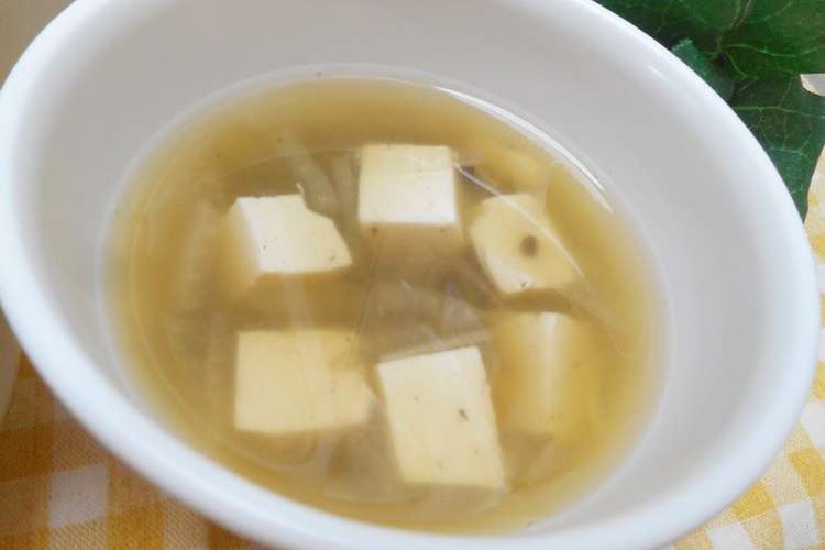 離乳食後期 豆腐とひじきのお味噌汁 レシピ 作り方 By 和の離乳食 中田馨 クックパッド