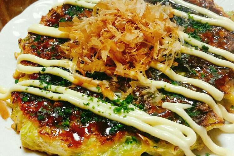 山芋無しで 春キャベツのお好み焼き レシピ 作り方 By カレンガール クックパッド