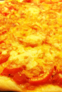 HB☆市販トマトソースで手作りピザ