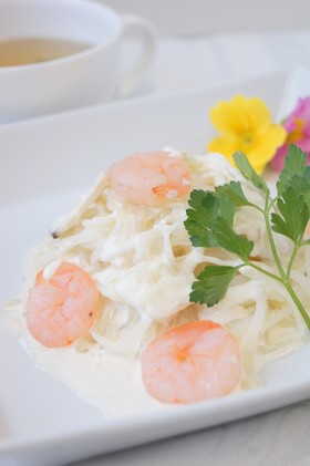 ZENパスタ エビクリームソース