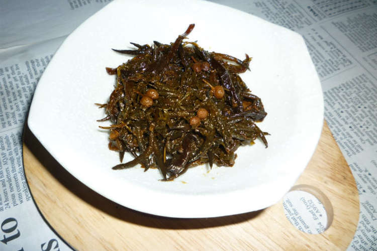 木耳山椒とあかもくの佃煮 レシピ 作り方 By Aranjuez5 クックパッド