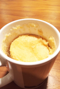 マグカップで混ぜるだけレンジ米粉蒸しパン