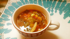 食べるトマトスープ