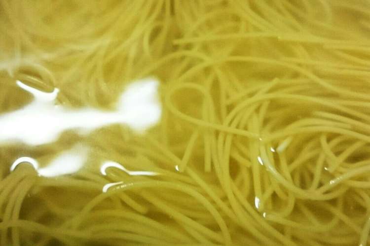 時短 もっちりパスタのゆで方 レシピ 作り方 By こう見えて栄養士 クックパッド 簡単おいしいみんなのレシピが360万品