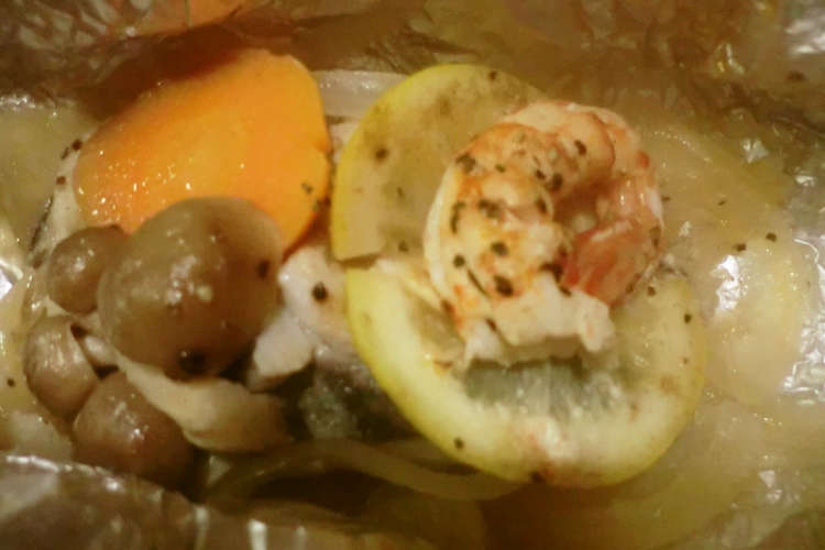 旨 さごし 有頭エビ きのこのホイル焼き レシピ 作り方 By ハッピーな料理番 クックパッド 簡単おいしいみんなのレシピが360万品