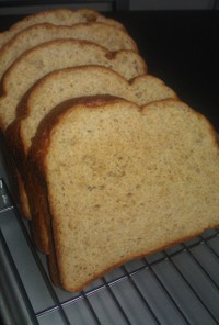 HBで作るマルコメ大豆粉の低糖質パン
