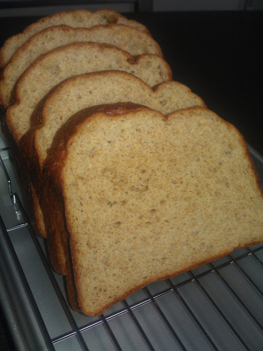 HBで作るマルコメ大豆粉の低糖質パンの画像