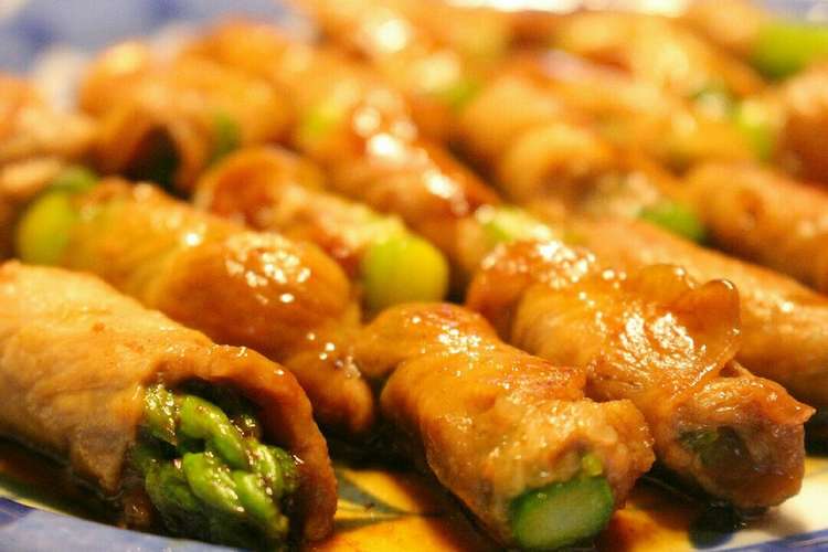 離乳食後期 完了期 豚肉のアスパラ巻き レシピ 作り方 By Yukari0123 クックパッド 簡単おいしいみんなのレシピが360万品