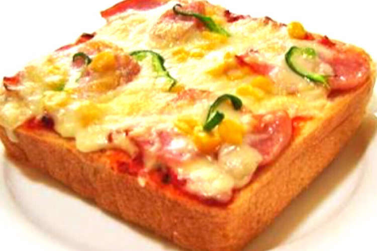 簡単 食パン ピザパン ピザトースト レシピ 作り方 By マイクッキングr クックパッド 簡単おいしいみんなのレシピが353万品