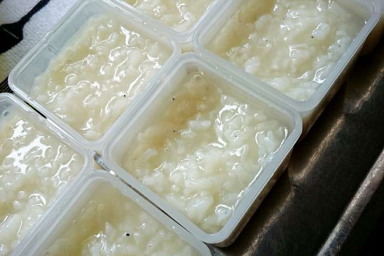 離乳食中期５倍粥のしらす炊き込みごはん レシピ 作り方 By 小さとちゃん クックパッド 簡単おいしいみんなのレシピが360万品