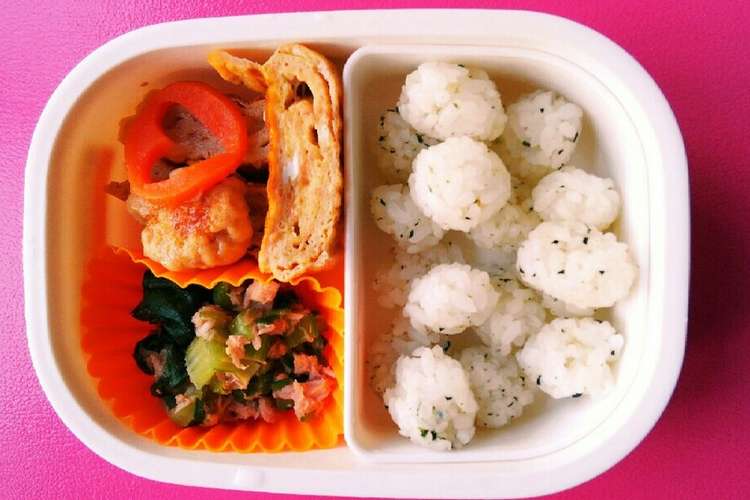 ずぼら弁当 1歳 レシピ 作り方 By Oyosan クックパッド 簡単おいしいみんなのレシピが352万品