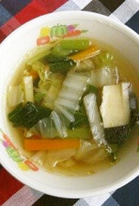 白菜スープ　★宇都宮給食