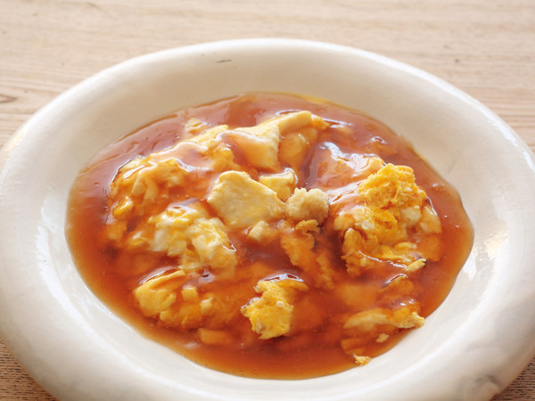 豆腐の卵焼き 生姜あんかけ
