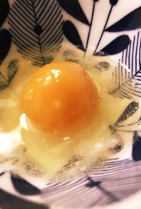 絶品！冷凍卵で濃厚卵かけごはん♡