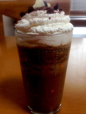 スタバのフラペチーノ風ひんやりドリンク