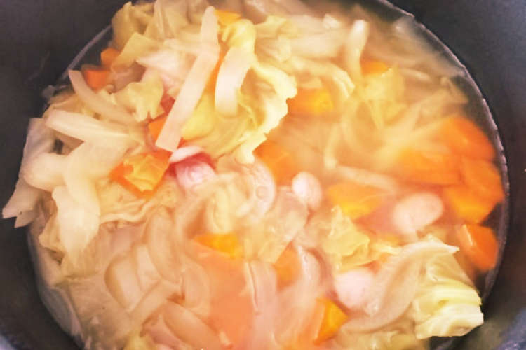 炊飯器で 子供が喜ぶ野菜スープ レシピ 作り方 By ホケキョのごはん クックパッド 簡単おいしいみんなのレシピが355万品