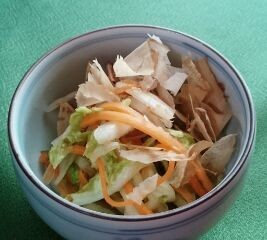 人参と白菜の漬け合わせ