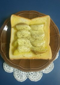朝食に☆じゃがバタチーズトースト