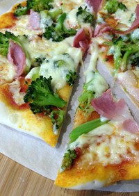 もっちり♡ぷっくりナポリ風pizza