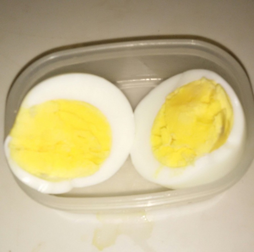 炊飯器でゆで卵の画像