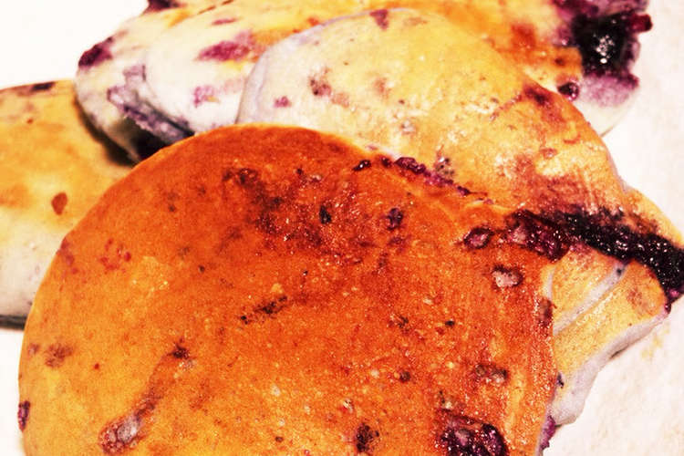 ブルーベリーとクリームチーズ パンケーキ レシピ 作り方 By コメタロ クックパッド 簡単おいしいみんなのレシピが370万品