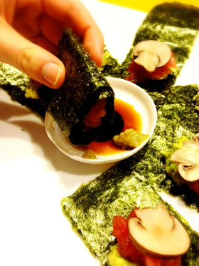 薬膳★美肌マグロアボカドユッケ風おつまみ