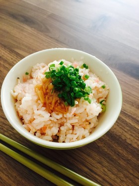 ★時短★桜色の桜エビ炊き込みご飯