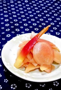ちょぴり甘め✿新生姜の甘酢漬け✿