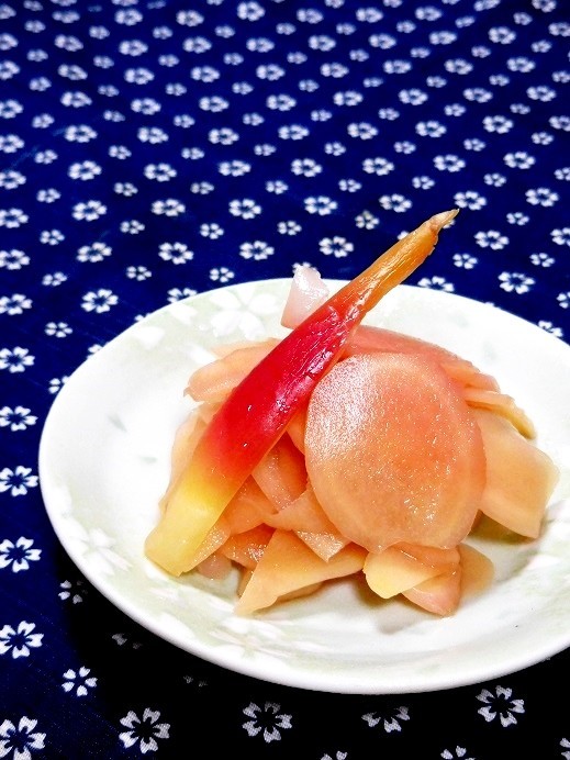 ちょぴり甘め✿新生姜の甘酢漬け✿の画像