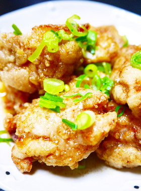 油フライパン5mm!鶏もも肉ユーリンチー