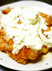 油はフライパン5mm!鶏もも肉チキン南蛮の写真