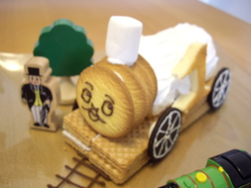 息子喜ぶ!トーマスケーキ!!