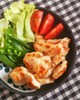 簡単節約☆鶏胸肉の揚げない塩唐揚げ。