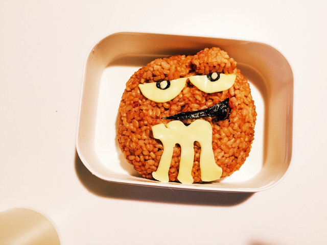 簡単 キャラ弁 マーブルチョコのm M レシピ 作り方 By ダンゴ クックパッド