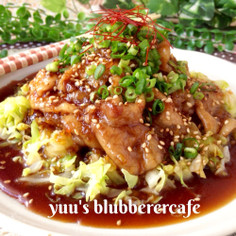 極旨ソースde焼き肉乗っけおかずサラダ 極旨ソースde焼き肉乗っけおかずサラダ