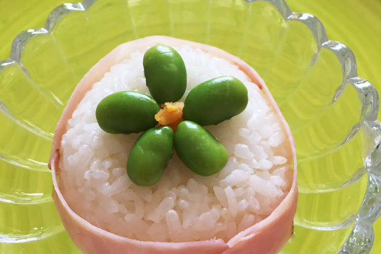 お花見やお弁当に お花のおにぎり レシピ 作り方 By みゅー クックパッド 簡単おいしいみんなのレシピが373万品