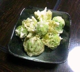 ふきのとうの天ぷら