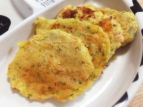 離乳食に♪鮭とジャガイモのチーズおやき☆